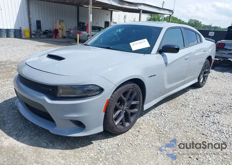 2022 Dodge Charger R/T из США, поврежденный, VIN 2C3CDXCT6NH240418